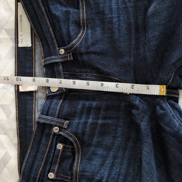 Rag & Bone Dark Blue Skinny Jeans - Picture 8 of 8